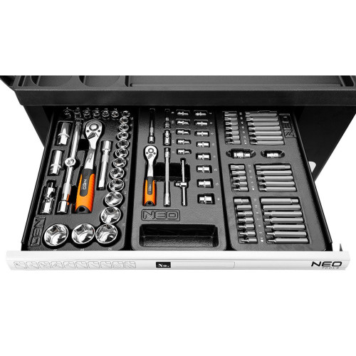 Szafka warsztatowa 7 szuflad, 149 elementów Neo Tools - 84-217+G - NEO Tools - 2