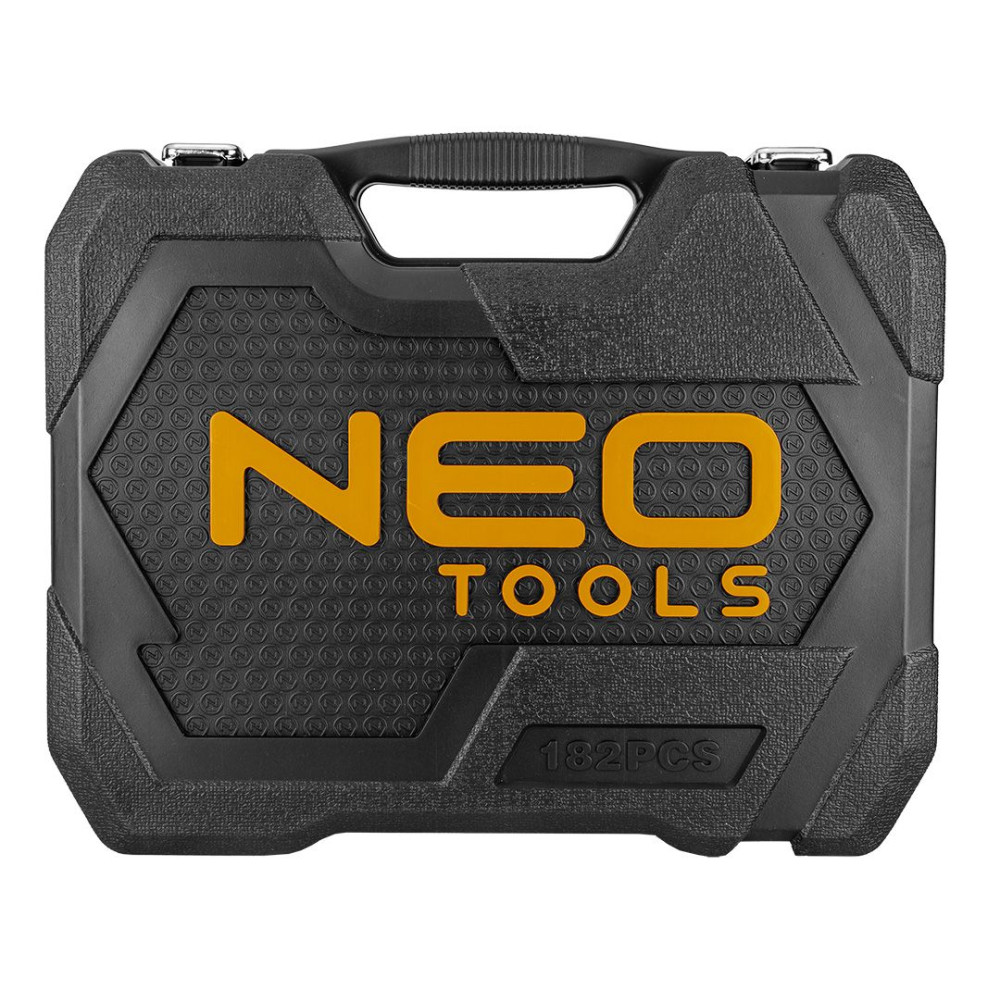 Klucze nasadowe 1/2", 3/8", 1/4", zestaw 182 szt. Neo Tools - 10-074 - NEO Tools - 2
