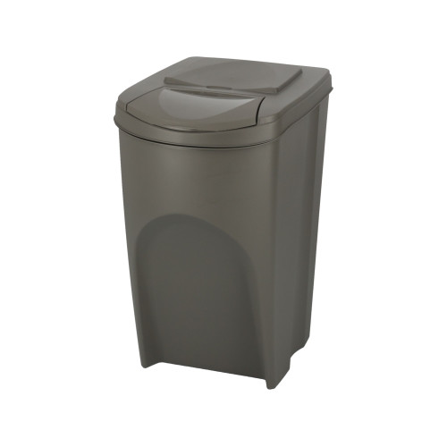 Kosze do segregacji śmieci Sortibox 4x35 l szare - zestaw - IKWB35S4-405U - Prosperplast - 6