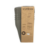 Kosze do segregacji śmieci Sortibox 4x35 l szare - zestaw - IKWB35S4-405U - Prosperplast - 12