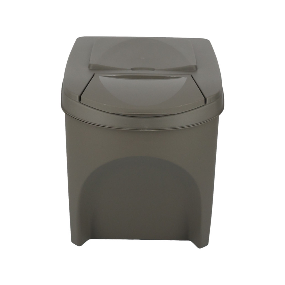 Kosze do segregacji śmieci Sortibox 3x25 l szare - zestaw - IKWB25S3-405U - Prosperplast - 7