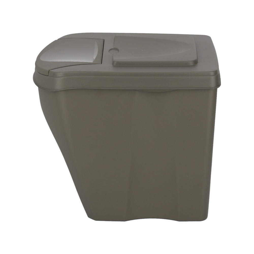 Kosze do segregacji śmieci Sortibox 3x25 l szare - zestaw - IKWB25S3-405U - Prosperplast - 8
