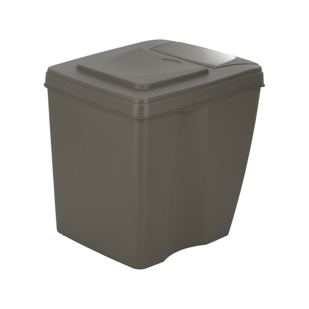 Kosze do segregacji śmieci Sortibox 3x25 l szare - zestaw - IKWB25S3-405U - Prosperplast - 9