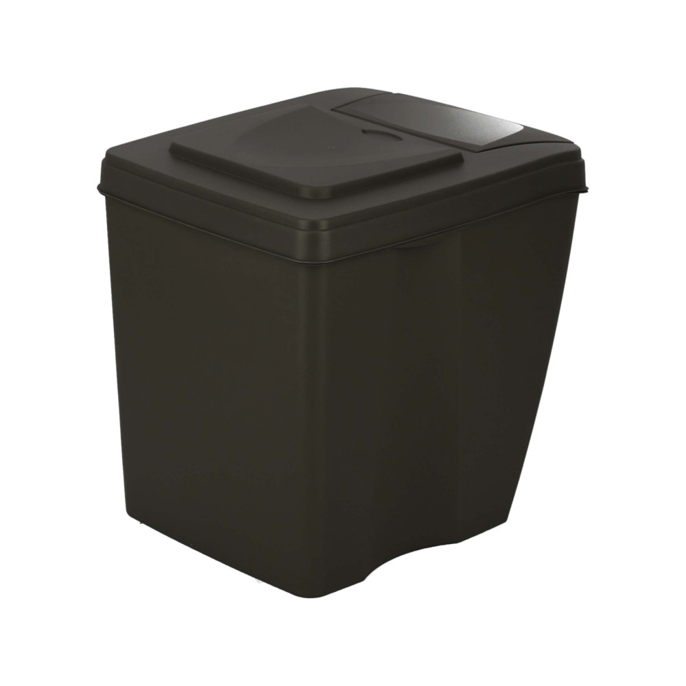 Kosze do segregacji śmieci Sortibox 2x25 l + 2x35 l antracytowe - zestaw - IKWBMS4-S433 - Prosperplast - 14