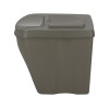 Kosze do segregacji śmieci Sortibox 2x25 l + 2x35 l szare - zestaw - IKWBMS4-405U - Prosperplast - 12