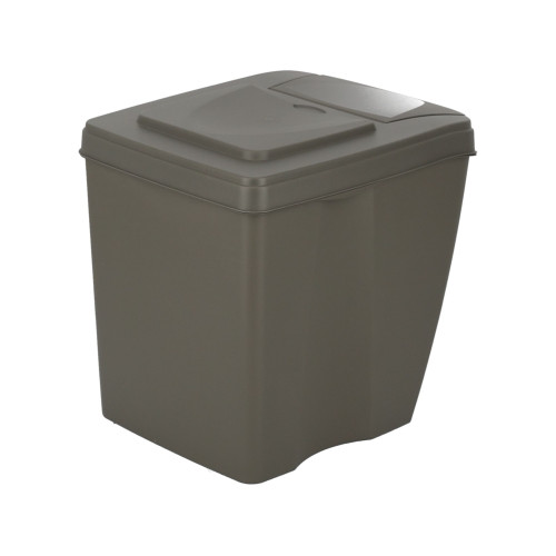 Kosze do segregacji śmieci Sortibox 2x25 l + 2x35 l szare - zestaw - IKWBMS4-405U - Prosperplast - 14
