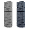 Zbiornik na wodę deszczową Prosperplast Tower Stone 350 l smooth gray - IDTST350-429U - Prosperplast - 2