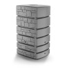 Zbiornik na wodę deszczową Prosperplast Tower Stone 500 l smooth gray - IDTST500-429U - Prosperplast - 1