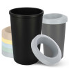 Kosz na śmieci Keden Compacta R 25 l smooth gray - NRBO25-429U - Keden - 2