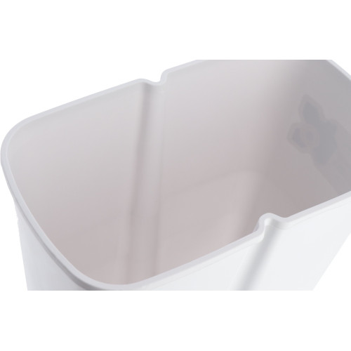 Kosz na śmieci Keden Compacta Q DUO 45 l popielaty / jasny żółty - NDAB45-1215C/427C - Keden - 9
