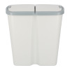 Kosz na śmieci Keden Compacta Q DUO 45 l popielaty / smooth gray - NDAB45-429U/427C - Keden - 3