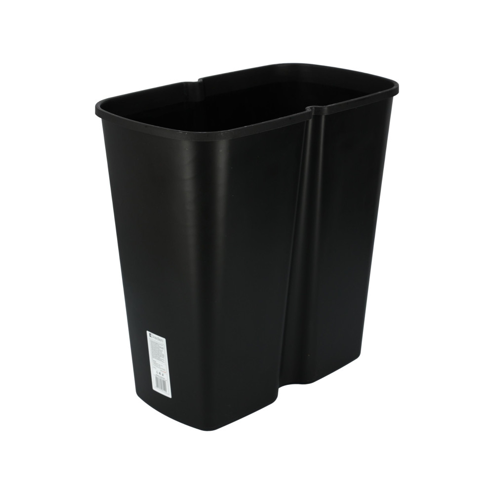 Kosz na śmieci Keden Compacta Q DUO 45 l czarny - NDAB45-S411 - Keden - 5