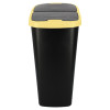 Kosz na śmieci Keden Compacta Q DUO 45 l czarny / jasny żółty - NDAB45-1215C/S411 - Keden - 4