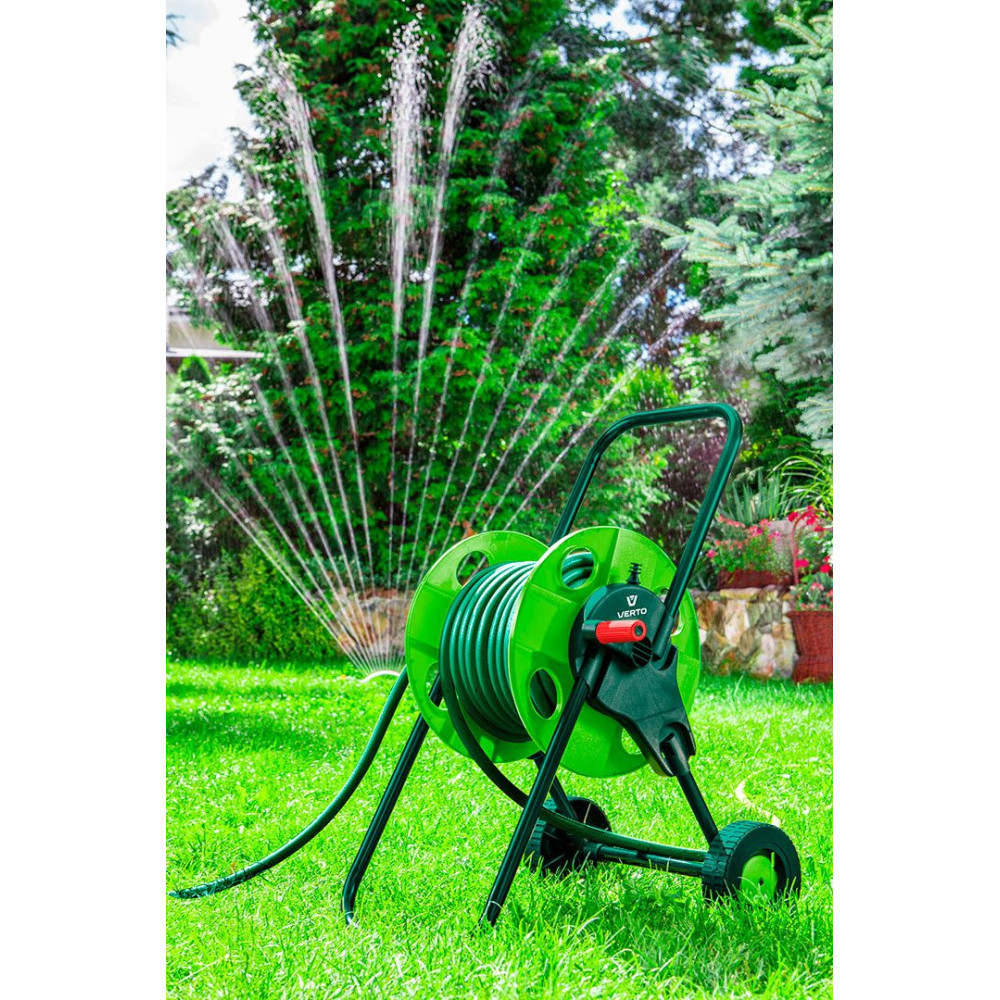 Wąż ogrodowy 3-warstwowy 1/2" 50 m Economic Verto - 15G802 - Verto - 3