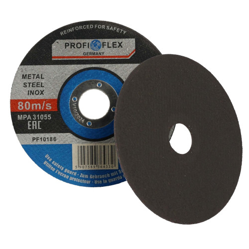 Zestaw 10x tarcza do cięcia Profi-Flex 125 x 1,2 x 22 - PF10186_px10 - Profi-Flex - 1 2