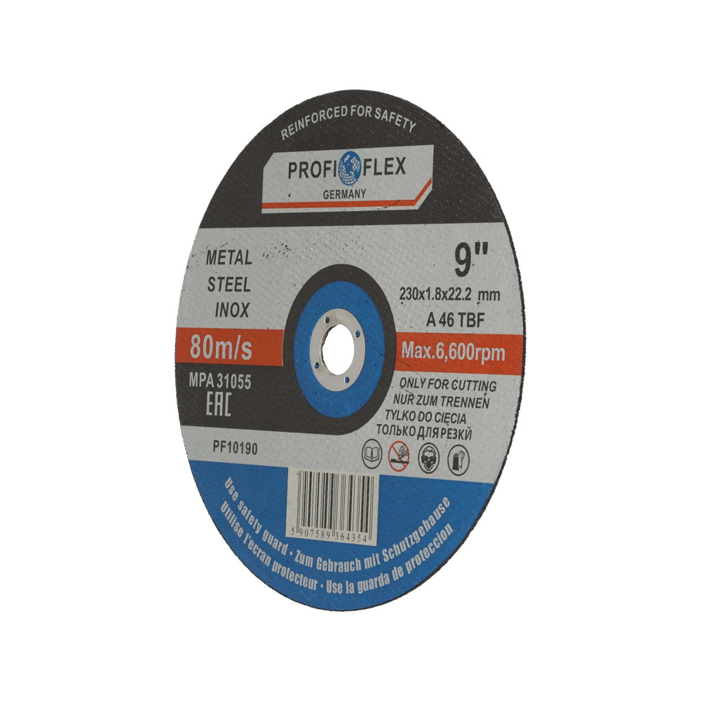 Tarcza do cięcia Profi-Flex 230 x 1,8 x 22 - PF10190 - Profi-Flex - 4