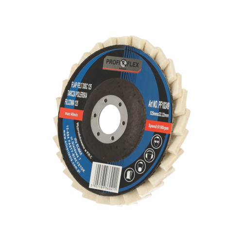 Tarcza lamelka polerska filcowa Profi-Flex 125 x 22 - PF10249 - Profi-Flex - 5