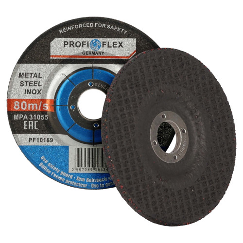 Zestaw 50x tarcza do szlifowania Profi-Flex 125 x 6,0 x 22 - PF10189_px50 - Profi-Flex - 1 2