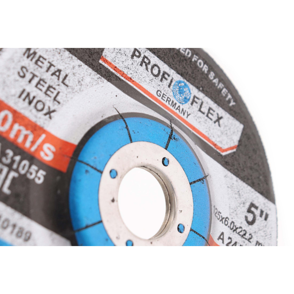 Zestaw 100x tarcza do szlifowania Profi-Flex 125 x 6,0 x 22 - PF10189_px100 - Profi-Flex - 4