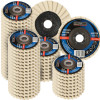 Zestaw 100x tarcza lamelka polerska filcowa Profi-Flex 125 x 22 - PF10249_px100 - Profi-Flex - 1