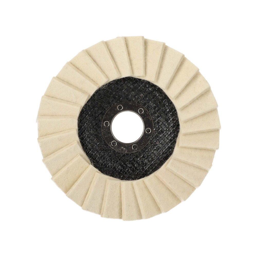 Zestaw 100x tarcza lamelka polerska filcowa Profi-Flex 125 x 22 - PF10249_px100 - Profi-Flex - 5