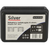 Adaptery redukcyjne do kluczy nasadowych 6 el. Silver - S11032 - Silver - 6