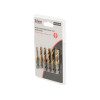 Wiertła gwintujące tytanowane 6 el. M3-M10 Silver - S11534 - Silver - 4