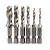 Wiertła gwintujące  6 el. M3-M10 Silver - S11533 - Silver - 2