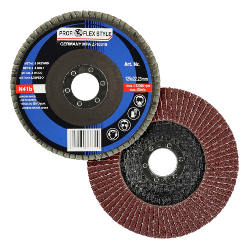 Tarcza listkowa lamelka Profi-Flex 125 mm P80 - PF10073 - Profi-Flex - 1
