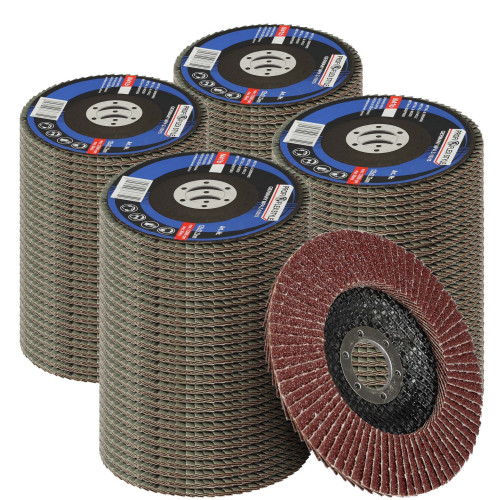 Zestaw 100x tarcza listkowa lamelka Profi-Flex 125 mm P60 - PF10072_px100 - Profi-Flex - 12
