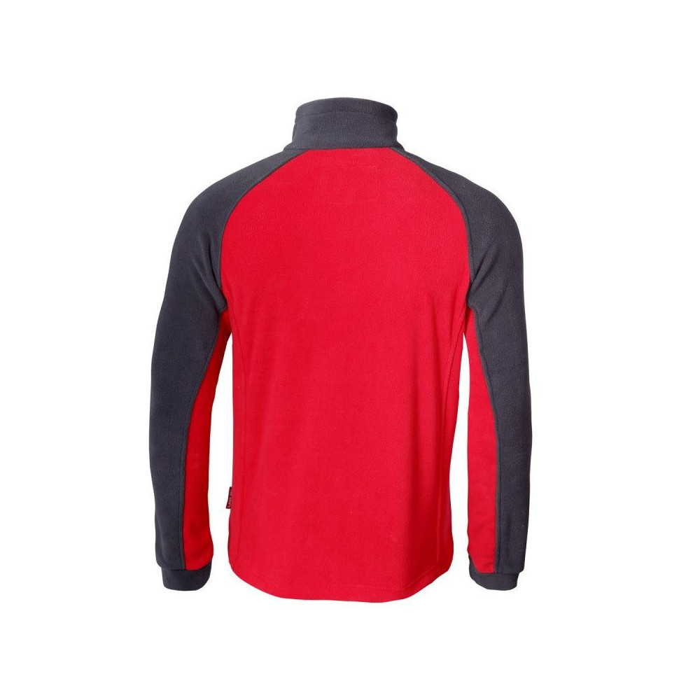 Bluza polarowa czerwono-szara SPIDWELD Classic - spid_polar_cze_sza - Spidweld - 5