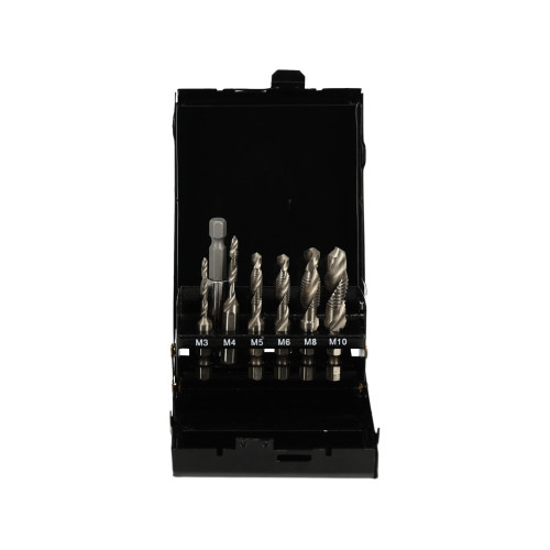 Wiertła gwintujące 7 el. M3-M10 Silver - S11535 - Silver - 2