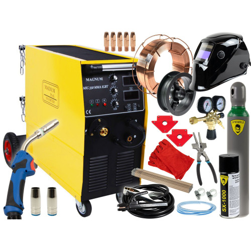 Spawarka Magnum MIG 350 MMA IGBT - zestaw - U MI 350 IGBT-G - Magnum - 1