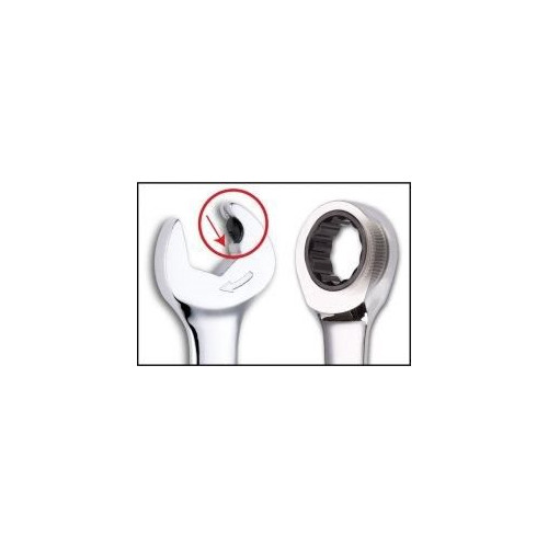 Zestaw 3 kluczy płasko-oczkowych z podwójną grzechotką SATA 09075 - GL09075 - SATA - 3