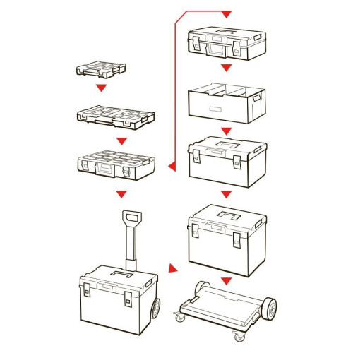 Skrzynka narzędziowa Qbrick System ONE Box Plus - SKRQPBOXCZAPG013 - Qbrick System - 6