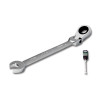 Klucz płasko-oczkowy z grzechotką i przegubem 8 mm Stalco - S-56208 - Stalco - 1