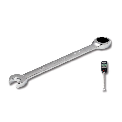 Klucz płasko-oczkowy z grzechotką 17 mm Stalco - S-56117 - Stalco - 1