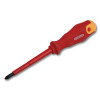 Wkrętak elektrotechniczny VDE krzyżowy PH1x80 mm Stalco - S-12211 - Stalco - 1