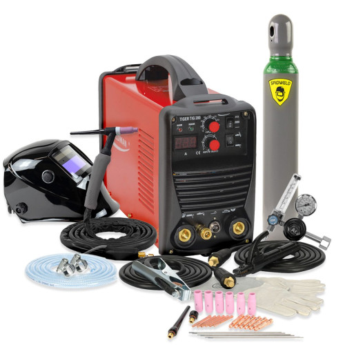 Spawarka Weldman Tiger TIG 200 DC HF Puls - zestaw - 103 031-G - Weldman - 2