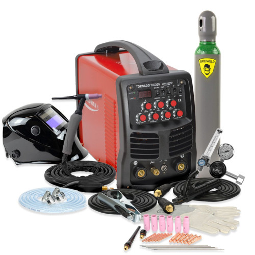 Spawarka Weldman Tornado TIG 200 AC/DC - zestaw - 103 036-G - Weldman - 2