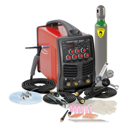 Spawarka Weldman Tornado TIG 200 AC/DC - zestaw - 103 036-G - Weldman - 3