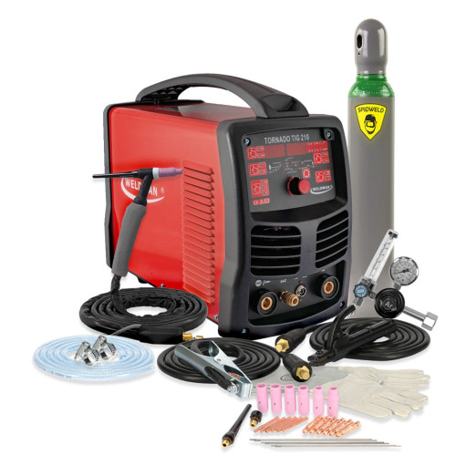 Spawarka Weldman Tornado TIG 210 AC/DC - zestaw - 103 037-G - Weldman - 3