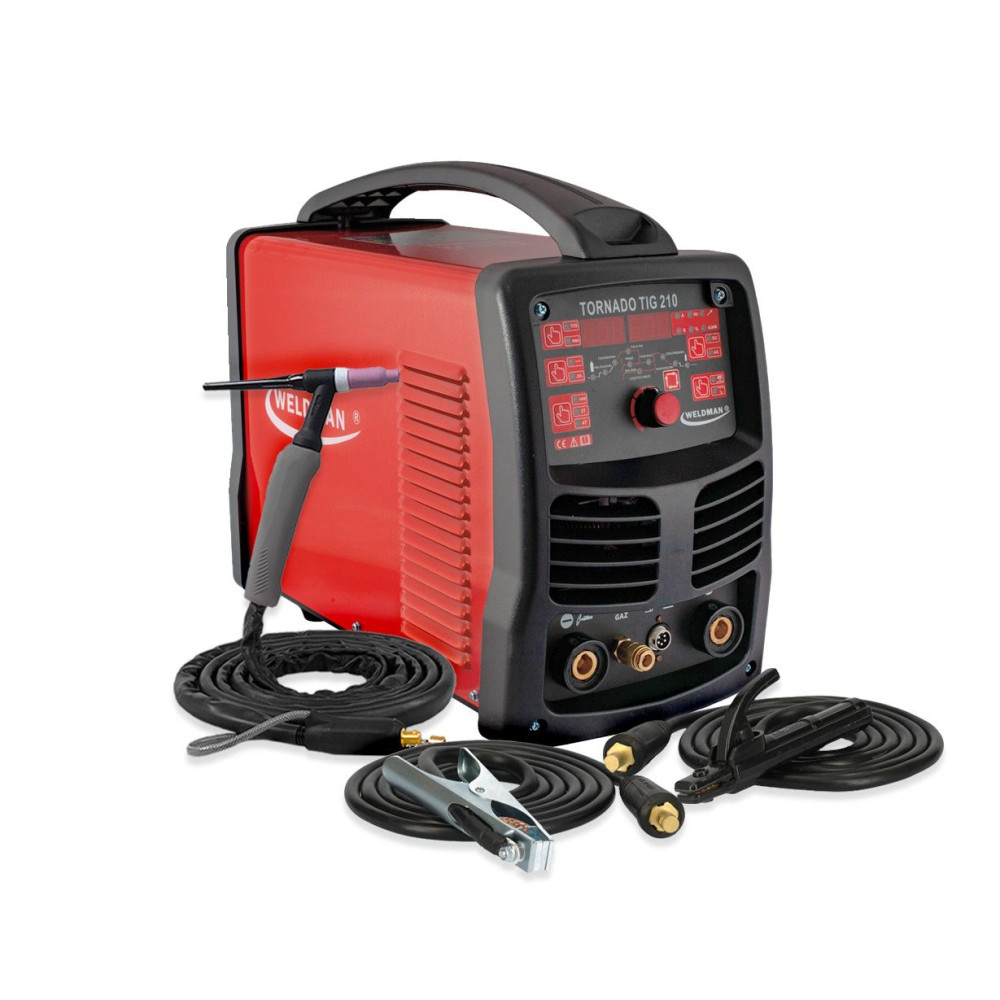 Spawarka Weldman Tornado TIG 210 AC/DC - zestaw - 103 037-G - Weldman - 4