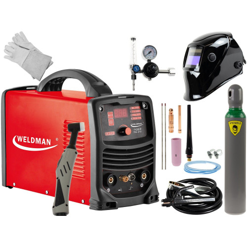 Spawarka Weldman Tiger TIG 210 DC HF Puls - zestaw - 103 032-G - Weldman - 2