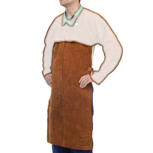 Skórzany fartuch spawalniczy WELDAS 44-7836XL - 44-7836XL - Weldas - 1