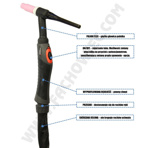 Spawarka Welder Fantasy JET TIG II 320 Tower AC/DC IGBT PFC - zestaw wodny - JET2TIG320TWT4-G - Welder Fantasy - 15