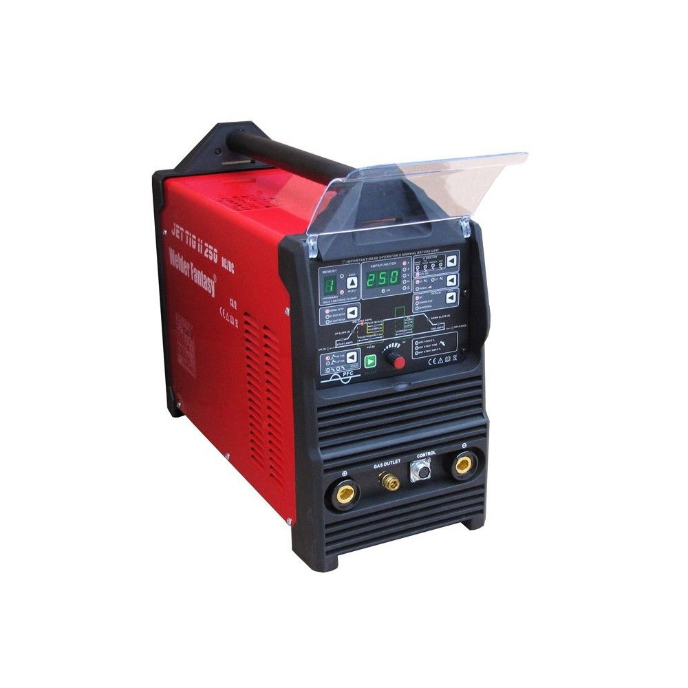 Spawarka Welder Fantasy JET TIG II 250 AC/DC IGBT PFC - zestaw wodny - JET TIG II 250 ZEST-G - Welder Fantasy - 6