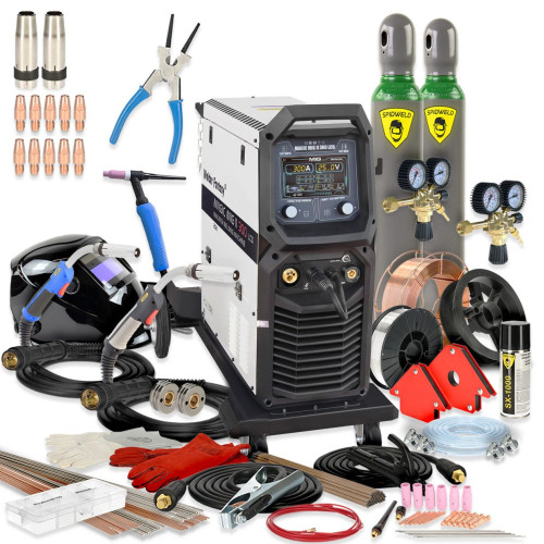 Spawarka Welder Fantasy Magic MIG II 250 LCD - zestaw - MM250-G - Welder Fantasy - 1