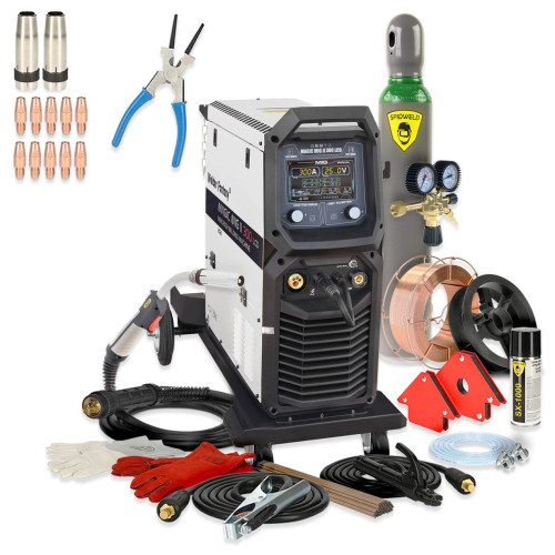 Spawarka Welder Fantasy Magic MIG II 300 LCD - zestaw - MM300-G - Welder Fantasy - 4