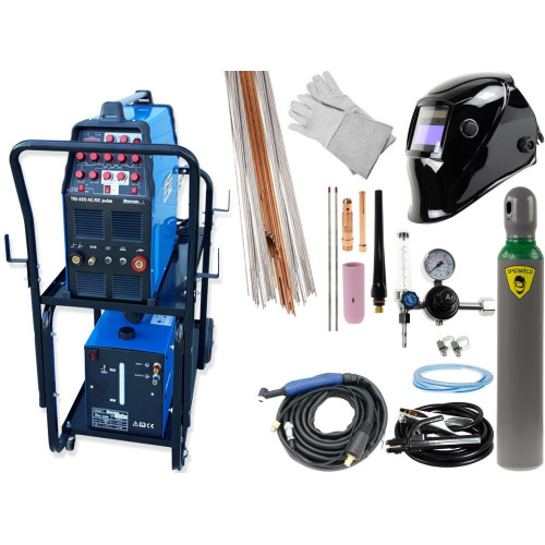 Spawarka Sherman TIG 320 AC/DC Pulse - zestaw wodny WRC 300B - ZESTTIG320ACDCP-G - Sherman - 1